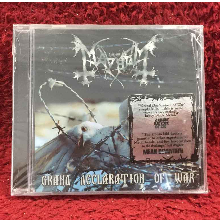 CDเพลงสากล Mayhem - Grand Declaration Of War สภาพตามปก maizuimusic D126 ...