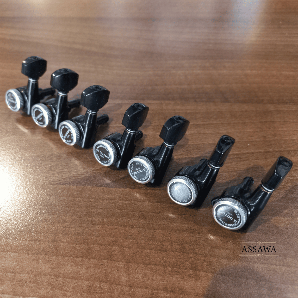 ลูกบิดกีตาร์แบบล็อคสาย มือขวา Gotoh SG381 MG-T Lock 07 (R6) Machine ...