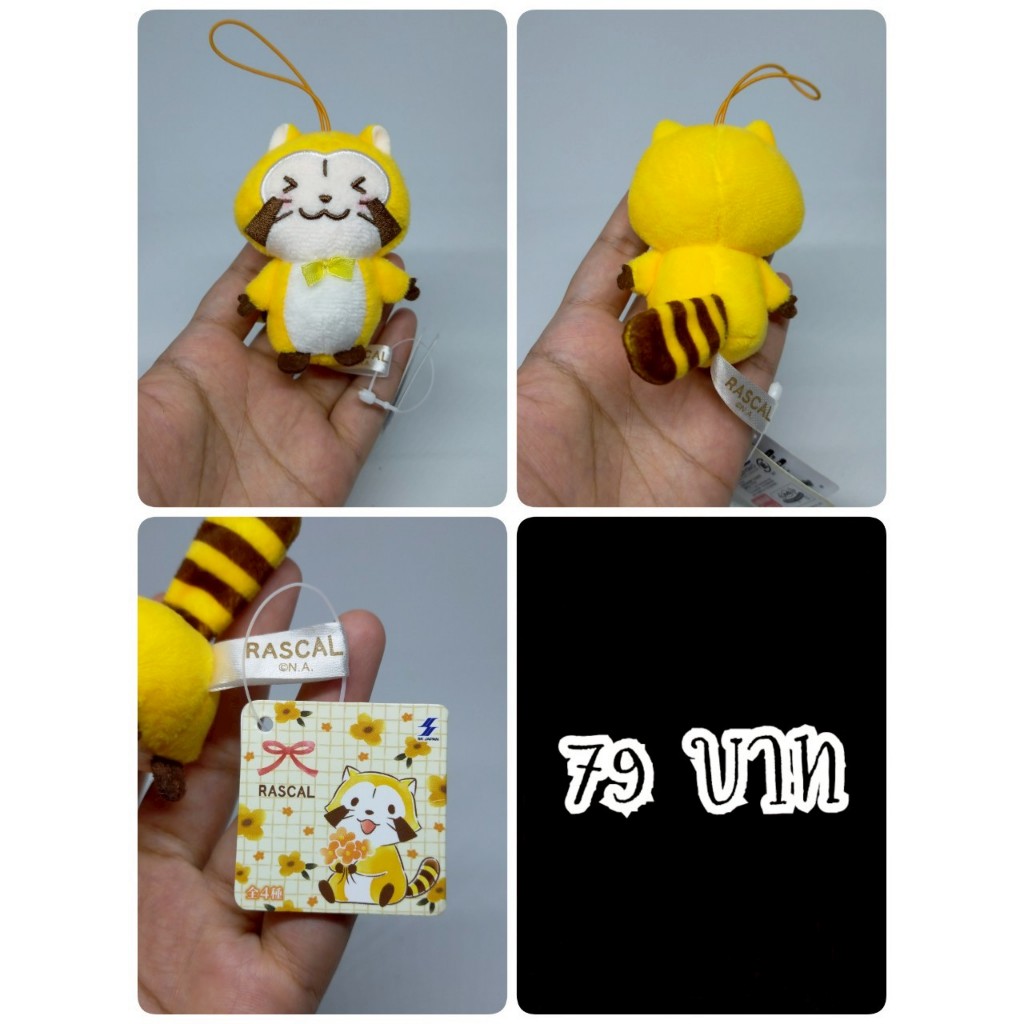 Rascal the Raccoon#ราสคาล#แรคคูน#แร็กคูน#งานพวงญี่ปุ่นมือสอง | Shopee ...