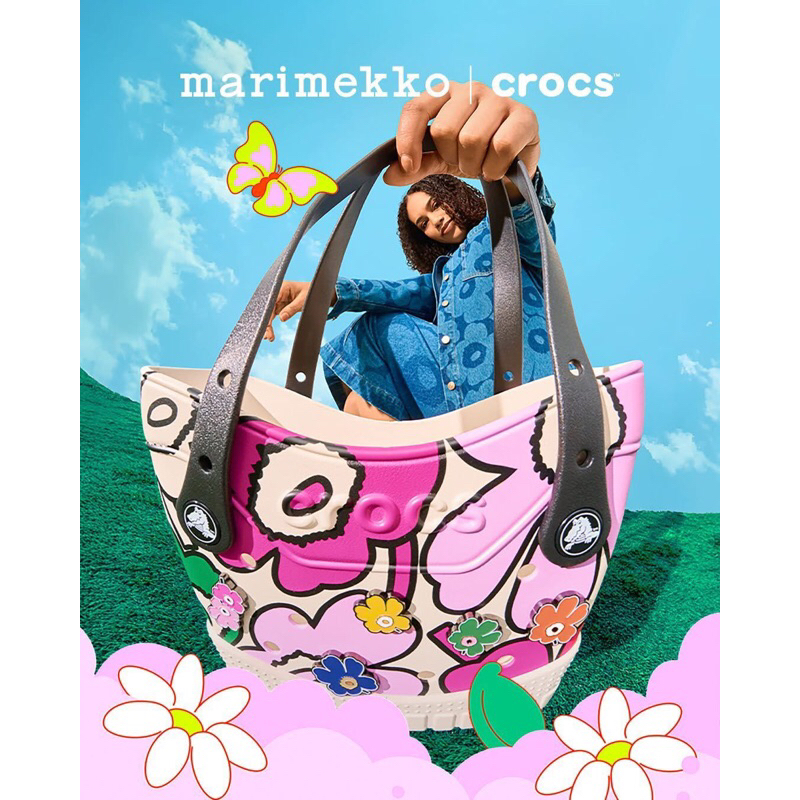 👜🌸 Crocs Classic x Marimekko Medium Tote | Shopee Thailand