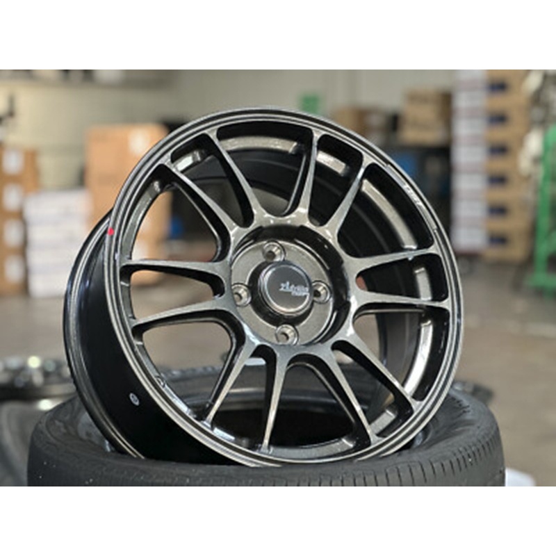 ล้อแม็กซ์ Advanti MD065 Ameros สี Gloss Anthracite 7-16นิ้ว 4รู100 ET40 ...