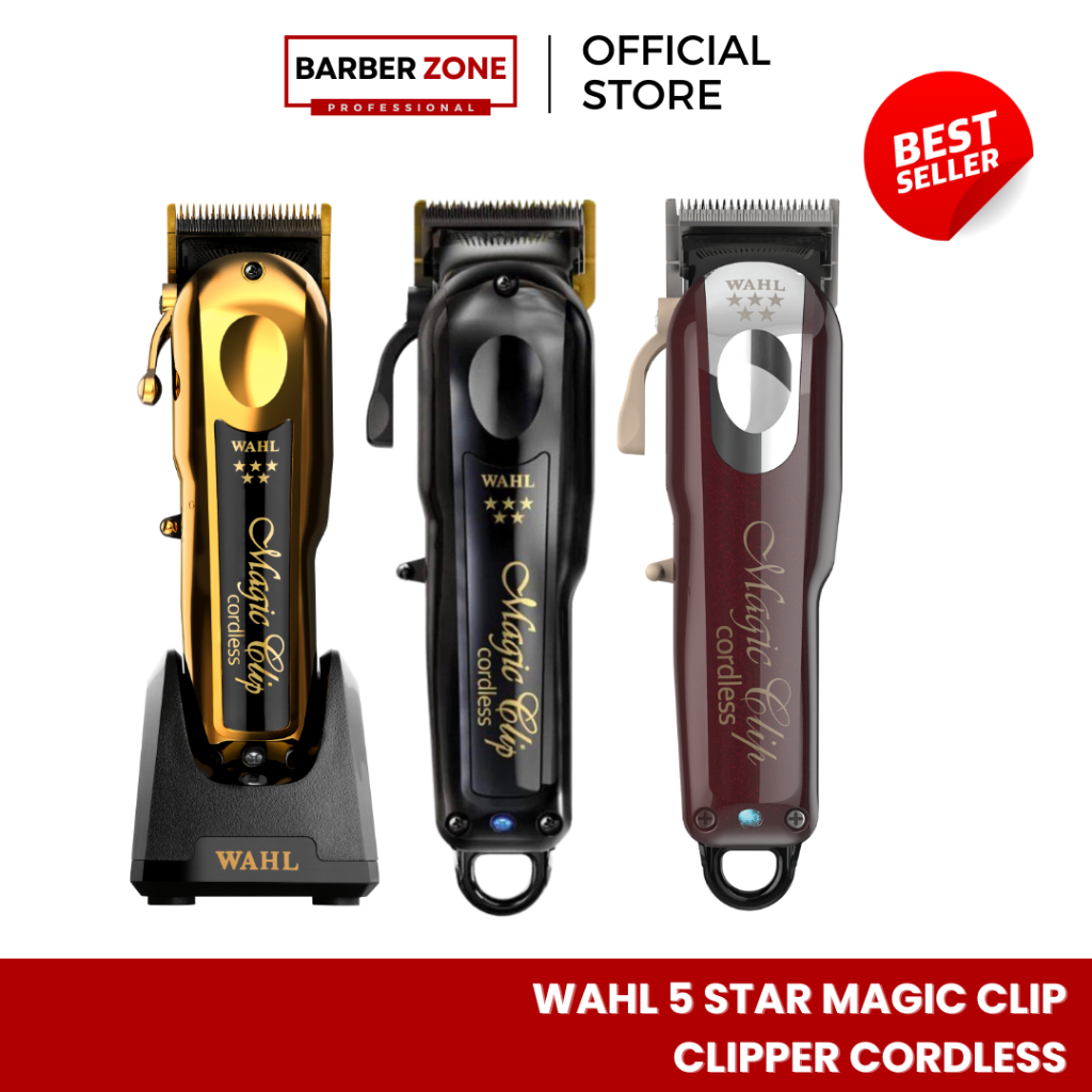 Wahl 5-Star Clippers - Magic Clip แบตเตอร์เลี่ยน, ปัตตาเลี่ยน, เครื่อง ...