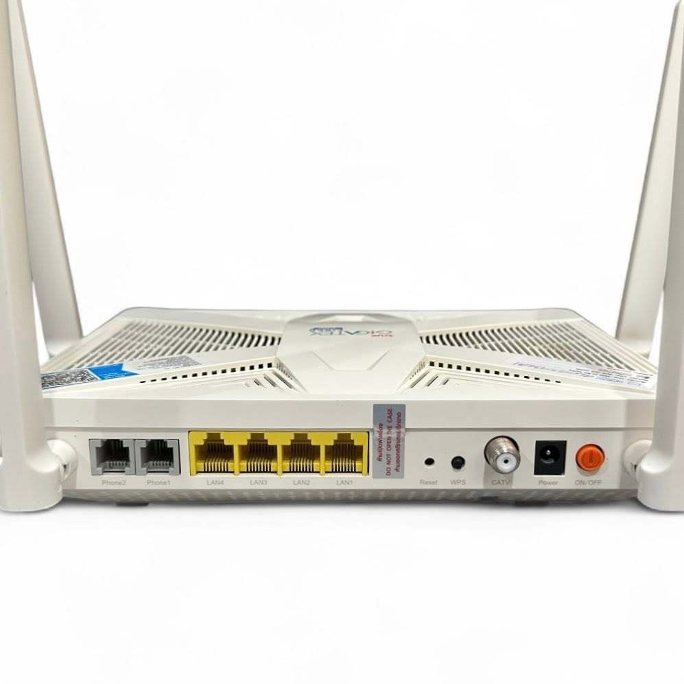 เราเตอร์ทรู True Gigatex Fiber Router WiFi6 T628 AX5400 มือสอง | Shopee ...