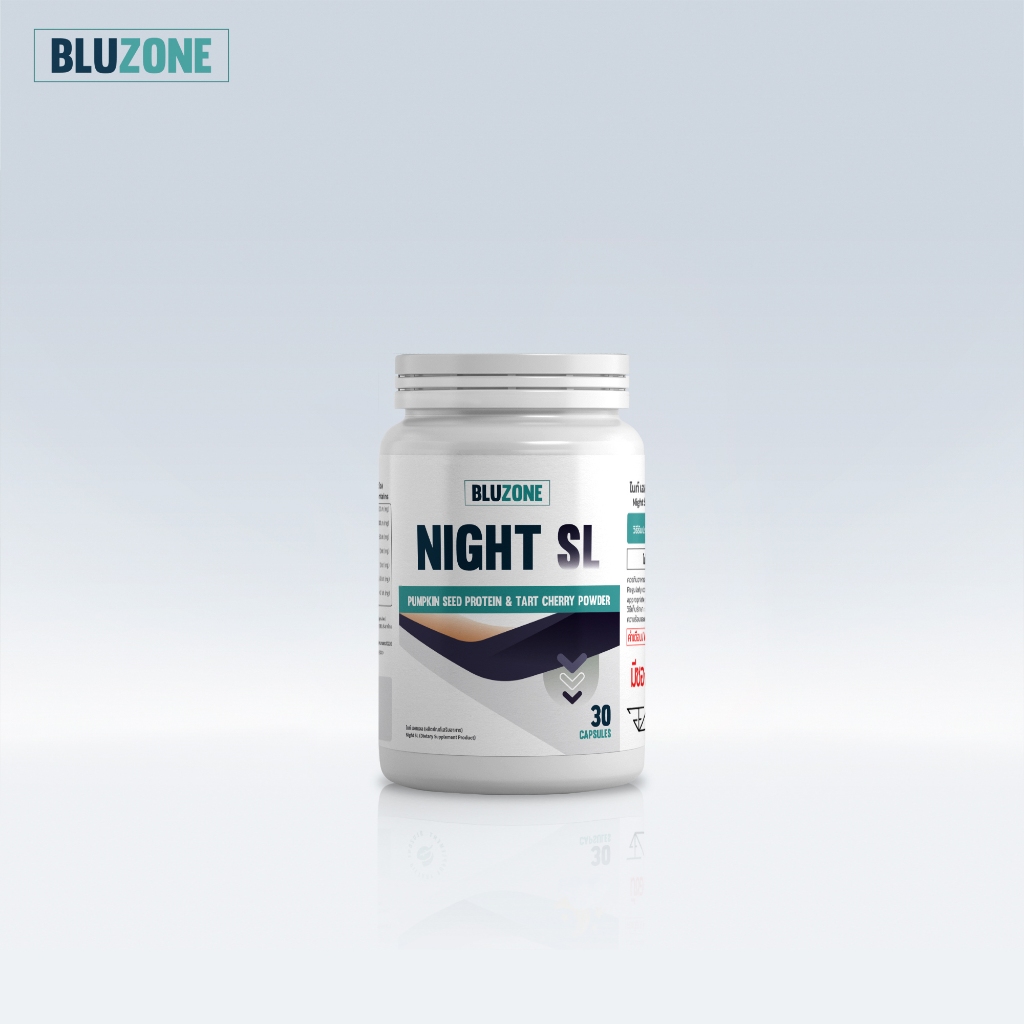 Bluzone Night SL 30 แคปซูล ตัวช่วยหลับสนิทตลอดคืน | Shopee Thailand