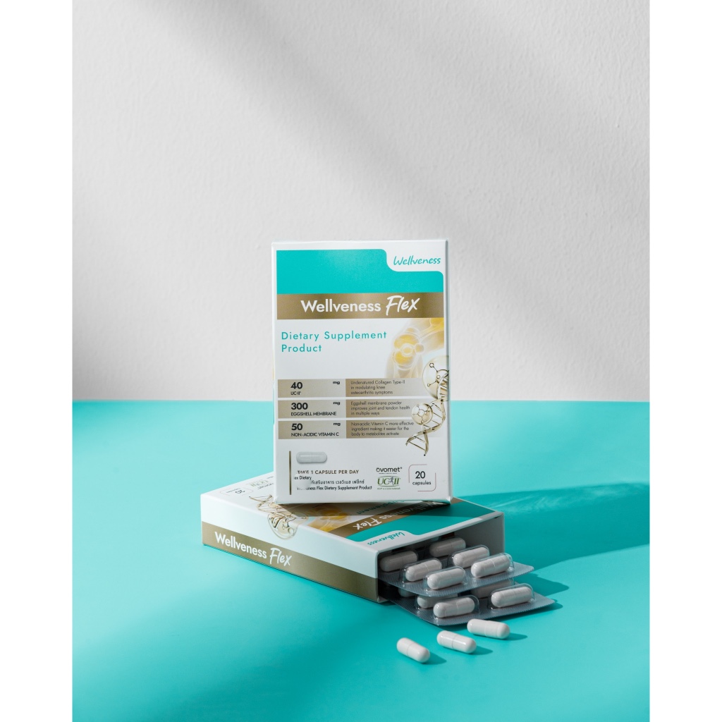 เวลเฟล็กซ์ Well Flex บำรุงกระดูก เส้นเอ็น และไขข้อ | Shopee Thailand