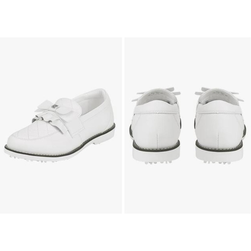 🇰🇷✨Fair Liar Frill Ribbon Golf Shoes 프릴 리본 골프화