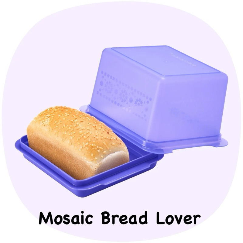 ภาชนะบรรจุอาหาร Tupperware Mosaic Bread Server (1) 3.0L | Shopee Thailand