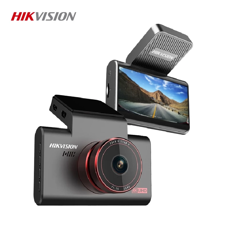 HIKVISION Dash Cam C6S/C6PRO/C6 2160P กล้องติดรถยนต์ GPSติดในตัว อัฉริยะ 135 °องศามุมกว้าง การมองเห็นในเวลากลางคืน