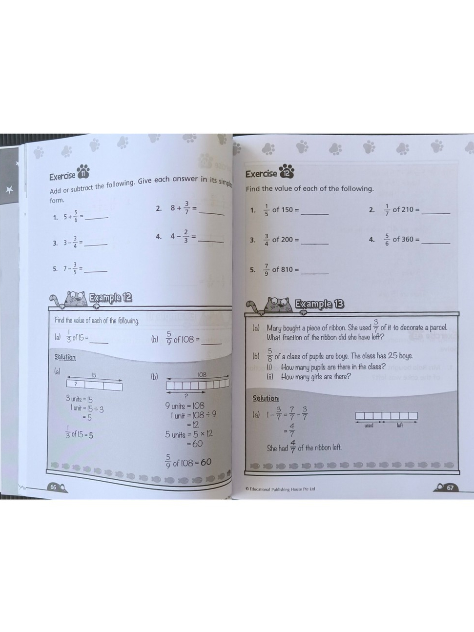พร้อมส่งจากไทย!! หนังสือติว คณิตศาสตร์ หลักสูตรสิงคโปร์ P4 Complete ...