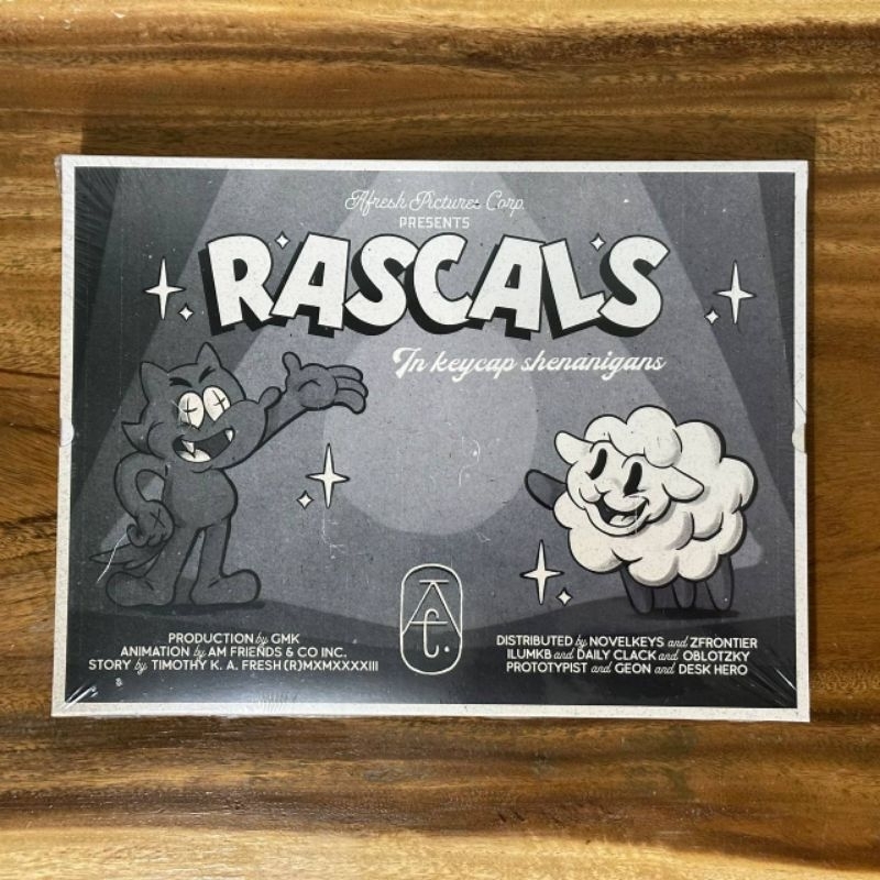 GMK MTNU Rascals keycap - base kit | Shopee Thailand
