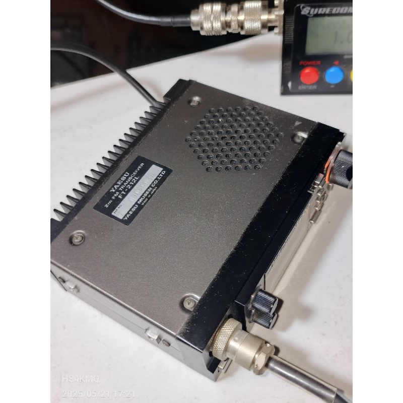 YAESU FT-212L พอสวยมือสองสวยๆนำเข้า ไม่เคยซ่อม ไม่เคยวนขายเปิดแบน