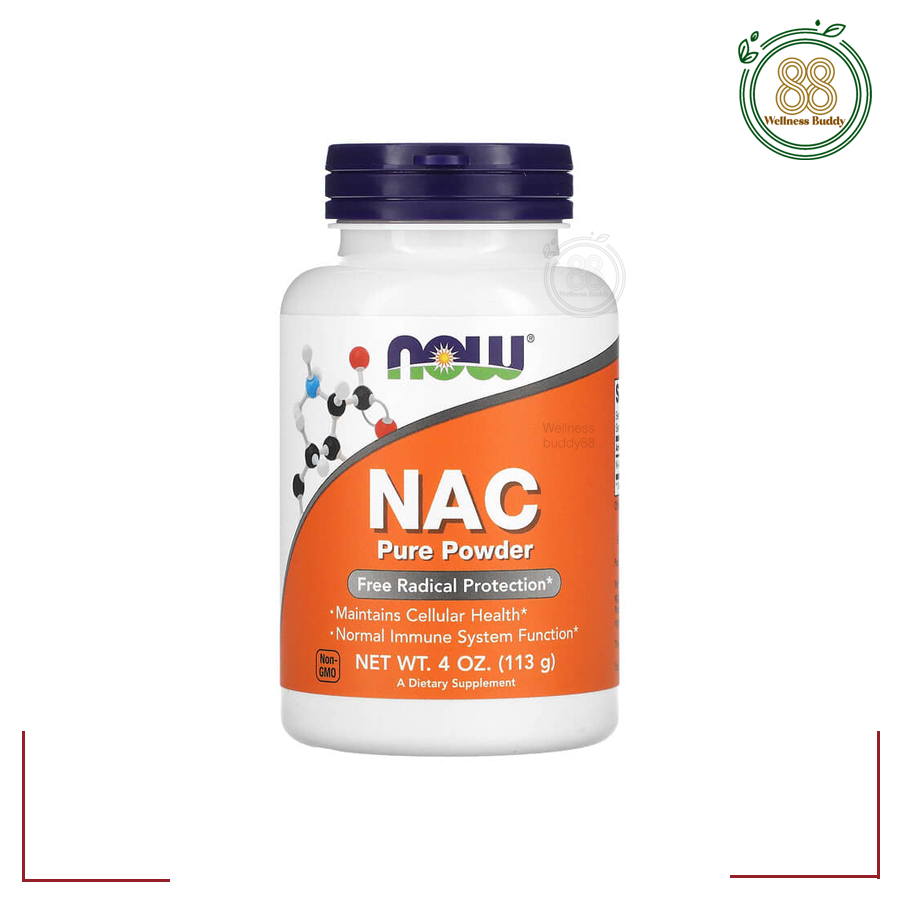 NOW Foods, NAC Pure Powder, 4 oz (113 g) | Shopee Thailand