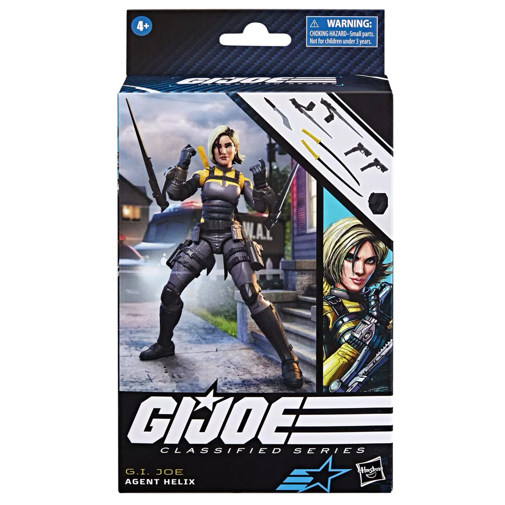 G.I. Joe Classified Series Agent Helix #104 - Figurine Hasbro (sans Boîte)