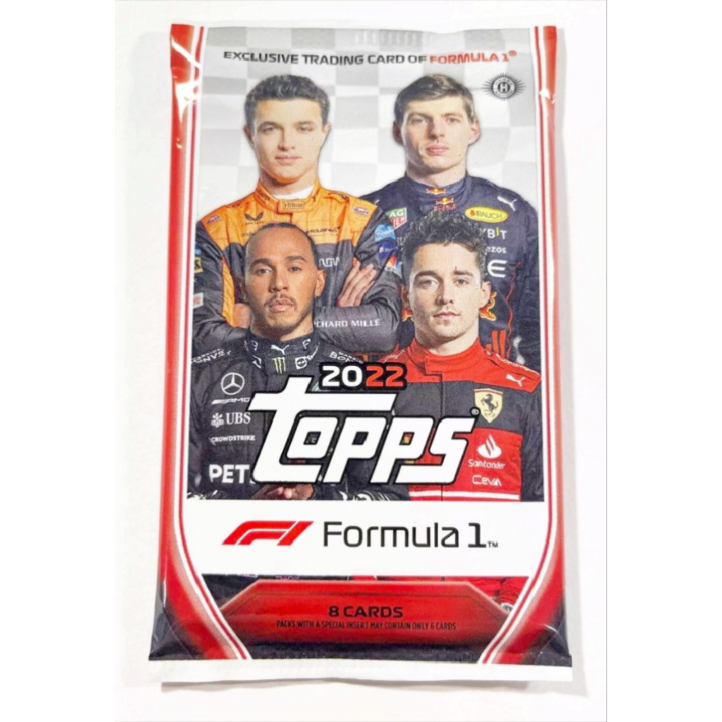 (Sealed Pack) ซองสุ่มการ์ดนักแข่งรถฟอร์มูล่า วัน TOPPS FORMULA 1 RACING ...
