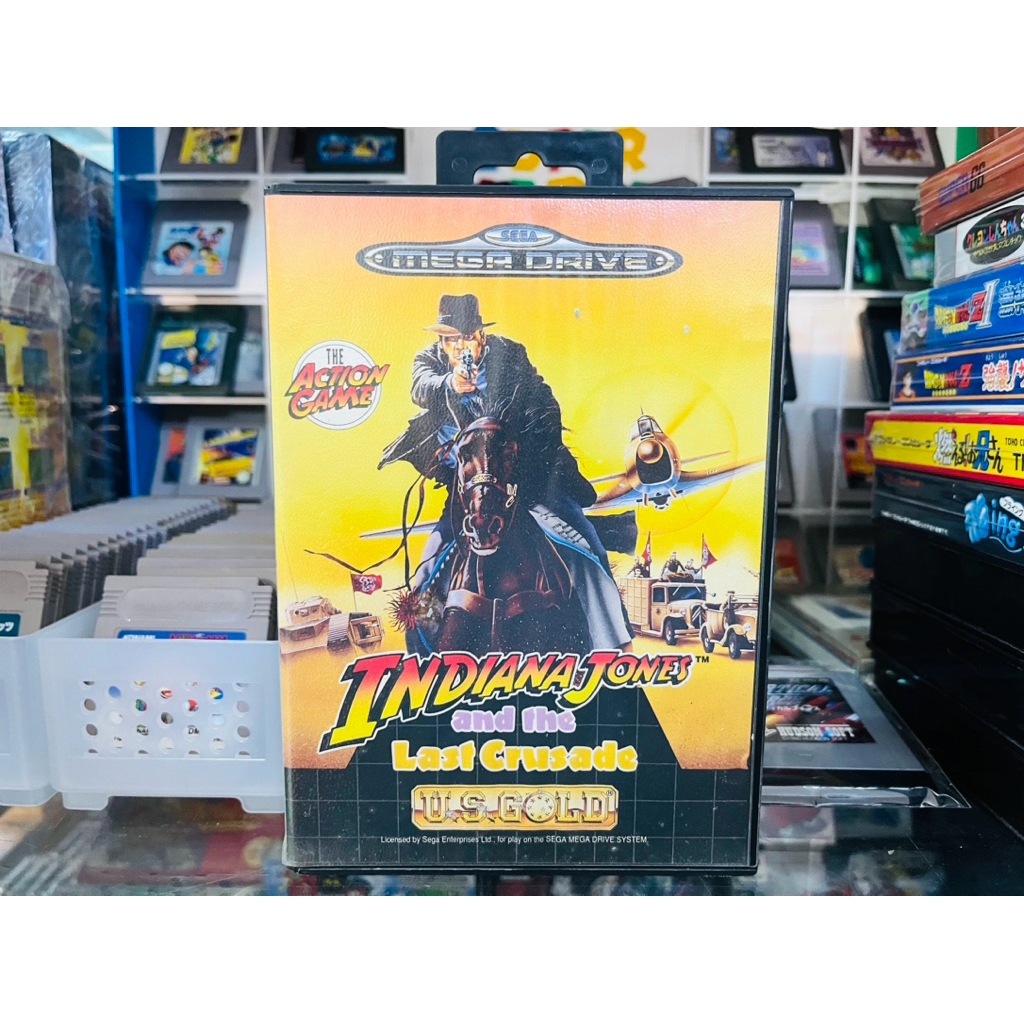 Jeu Sega Game Gear Indiana Jones And The Last Crusade - Manuel Inclus - Bon état