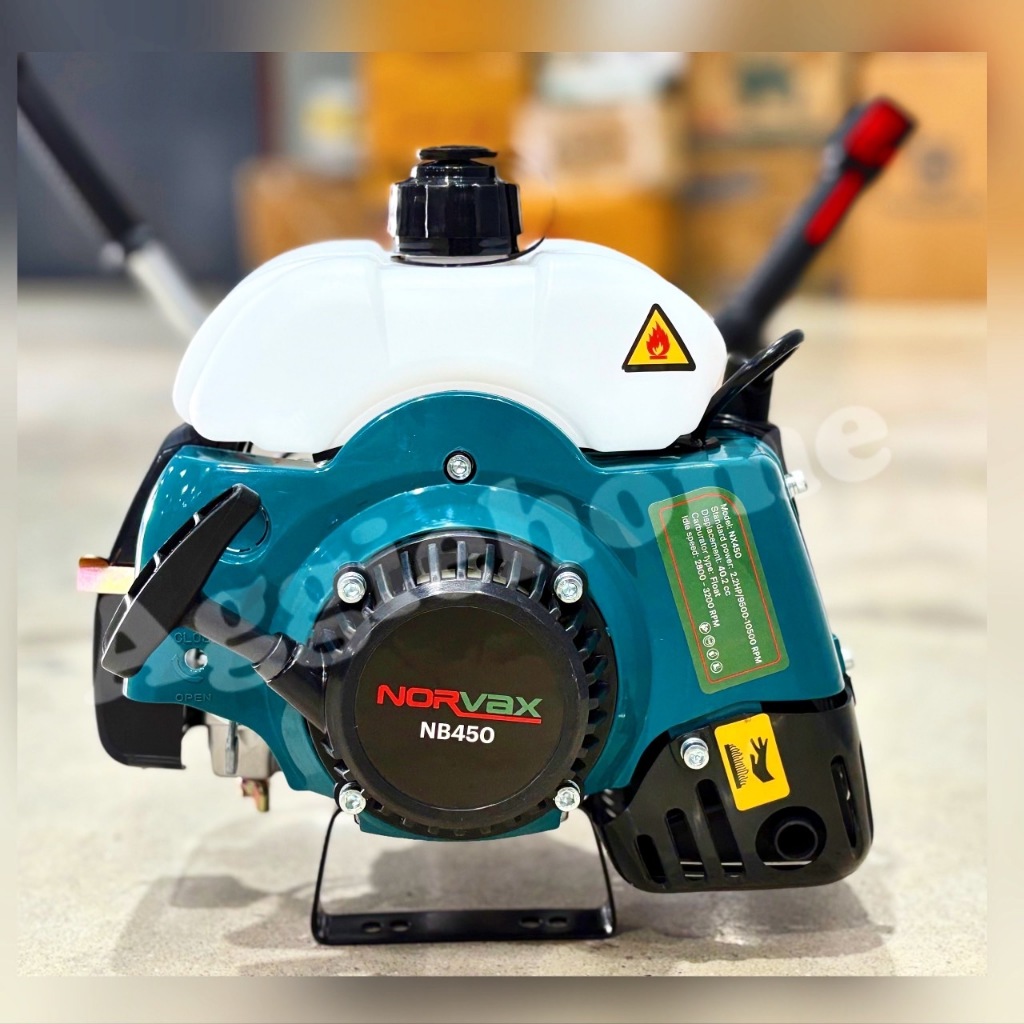 NORVAX เครื่องตัดหญ้า 2 จังหวะ (ตัวเลือก NB450 / NB411) (ข้อแข็ง) 2.2HP ...