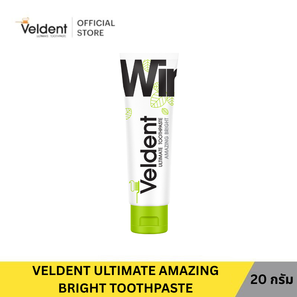 ( Not for Sale ) VELDENT AMAZING BRIGHT TOOTHPASTE 20 G. | Shopee Thailand