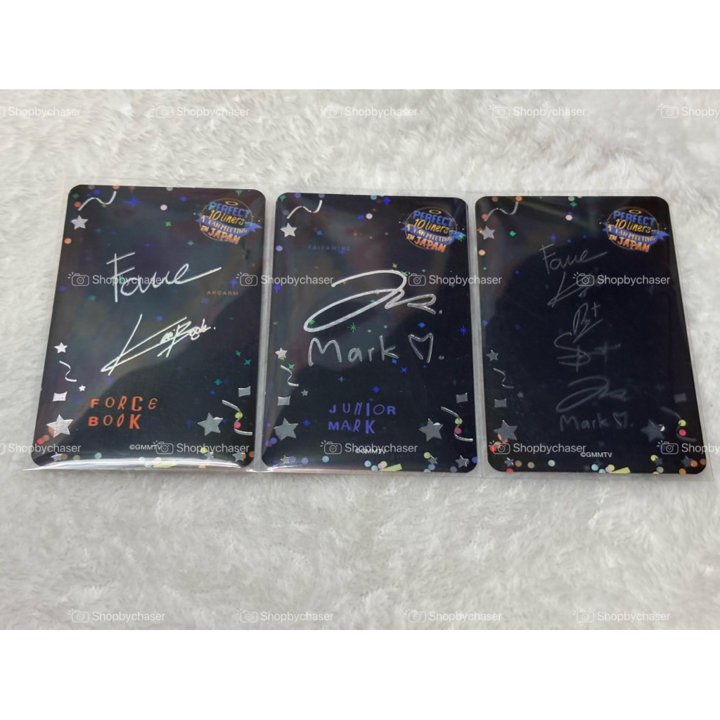 พร้อมส่ง) การ์ดซีเคร็ทฟอสบุ๊ค การ์ดซีเคร็ทจูเนียร์มาร์ค การ์ดสาย