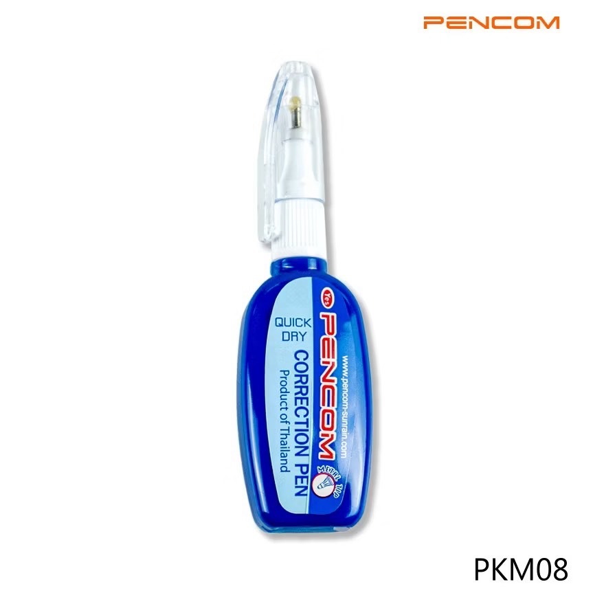 Pencom PKM08 Correction Pen น้ำยาลบคำผิดหัวเหล็ก (ราคาต่อชิ้น) | Shopee ...