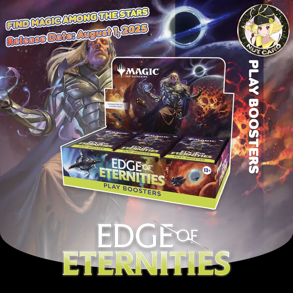 Pre-Order [MTG] Magic: The Gathering Edge of Eternities Play Booster Box |  Shopee Thailand
