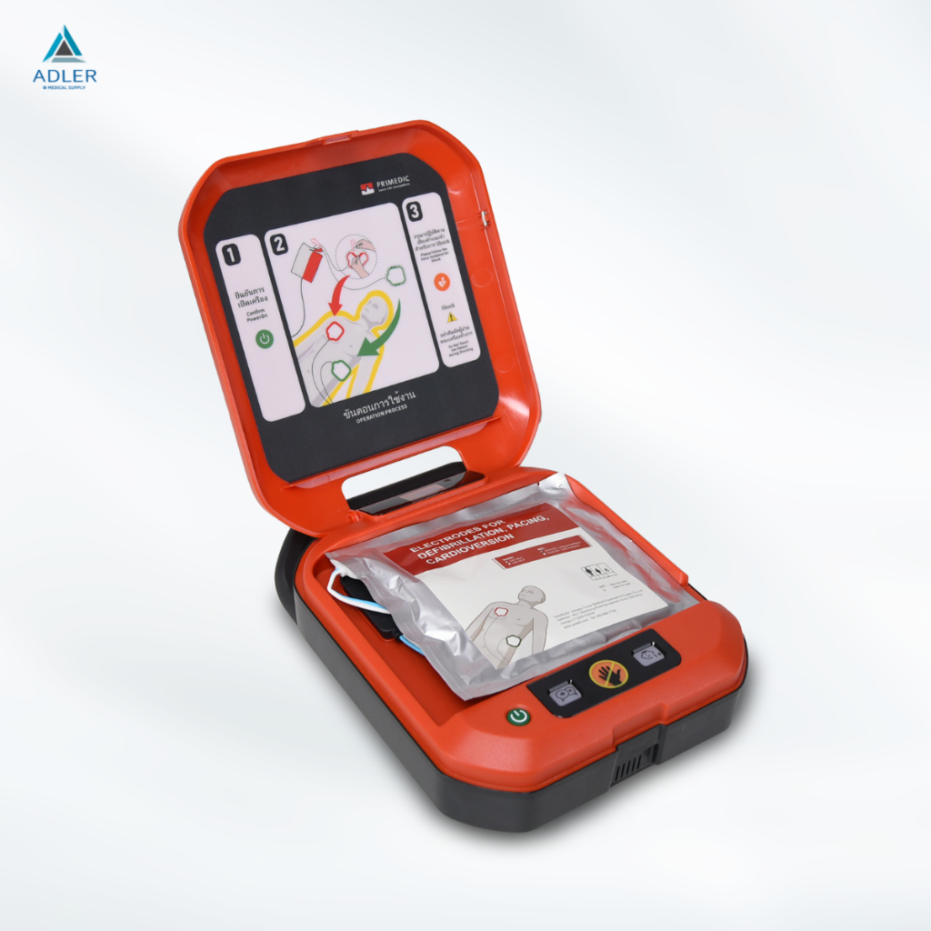 เครื่องกระตุกหัวใจไฟฟ้าแบบอัตโนมัติ (AED) Yuwell รุ่น HeartSave YA8 ...