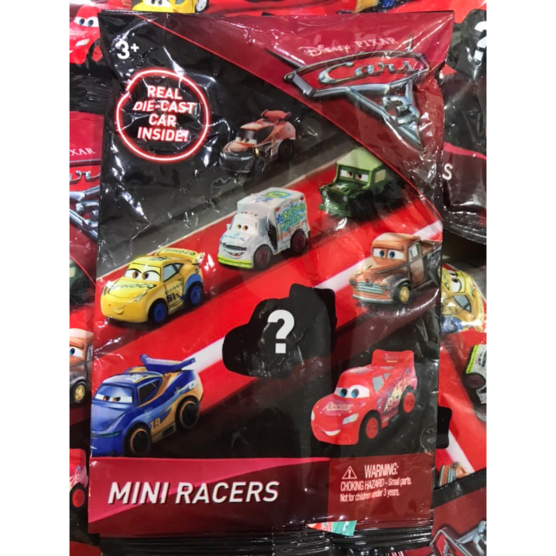 Cars mini racer แบบสุ่ม ถุงละ 1 คัน (เหล็ก Die cast) | Shopee Thailand