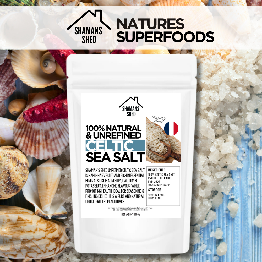 French Celtic Sea Salt (1kg) - เกลือทะเลเซลติก. – Authentic Unrefined ...