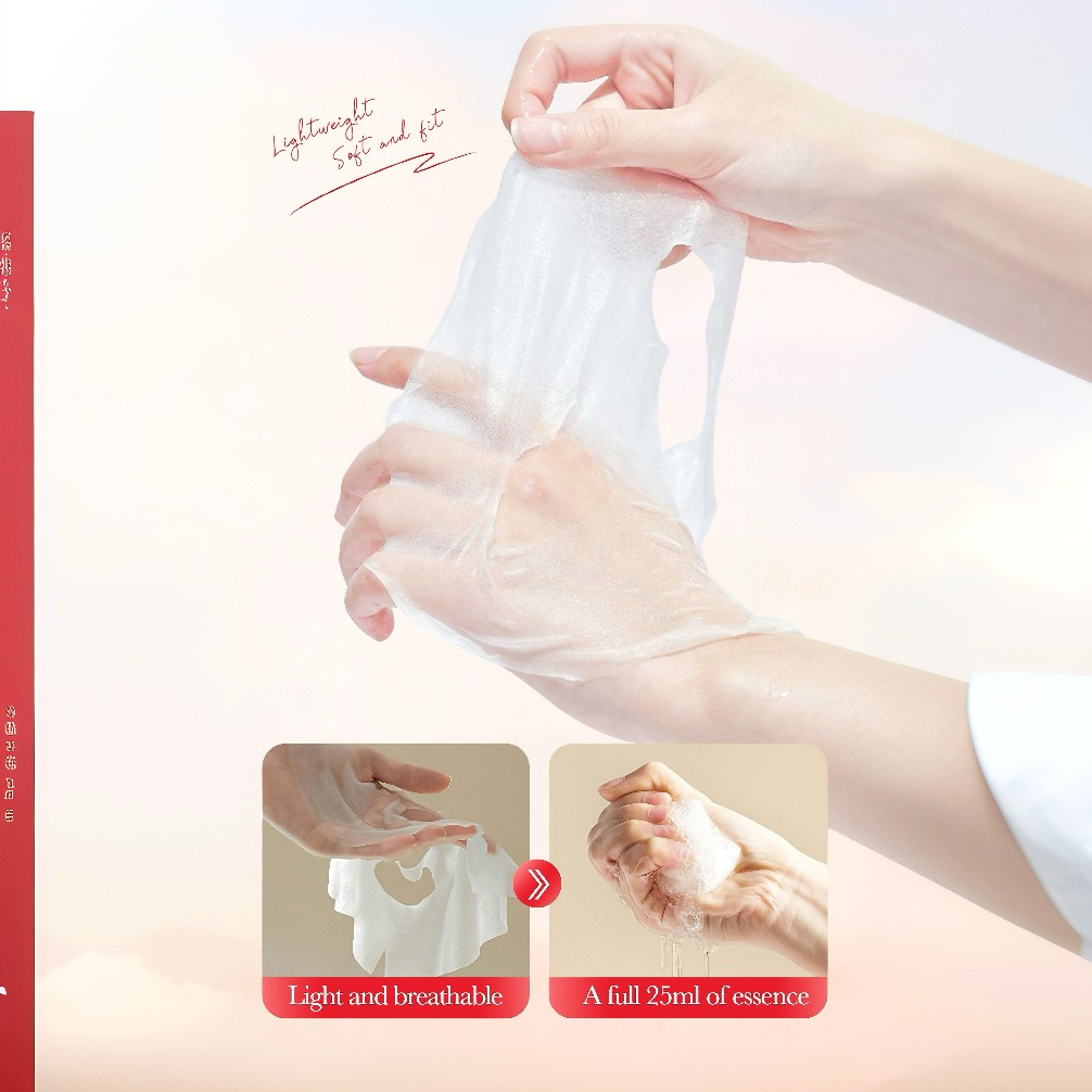 Lucky😸มีพร้อมส่ง แผ่นมาส์กหน้าSADOER Mask เพิ่มความชุ่มชื่นให้ผิวหน้า - 5