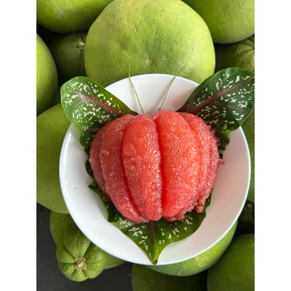 ส้มโอทับทิมสยามปากพนังราคาพิเศษเฉพาะในไลฟ์ photo