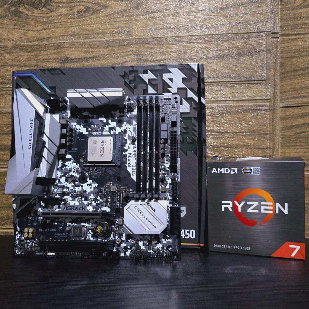 Ryzen7 5800X,B450 Steel Legend,DDR4 32GB