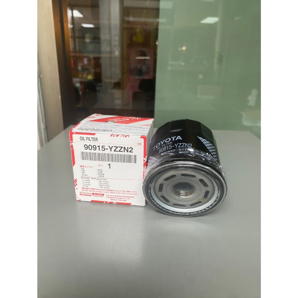 ไส้กรองน้ำมันเครื่อง TOYOTA (90915-YZZN2) Vios '03-13 /Yaris '06-13:(1. ...