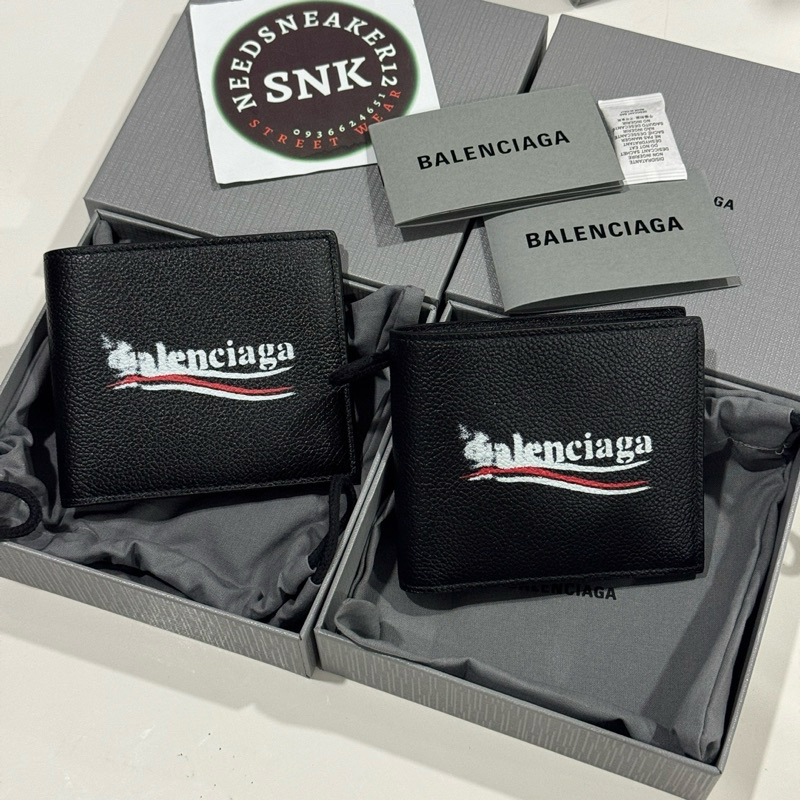 New Balenciaga wallet 8card (ของแท้100%) | Shopee Thailand