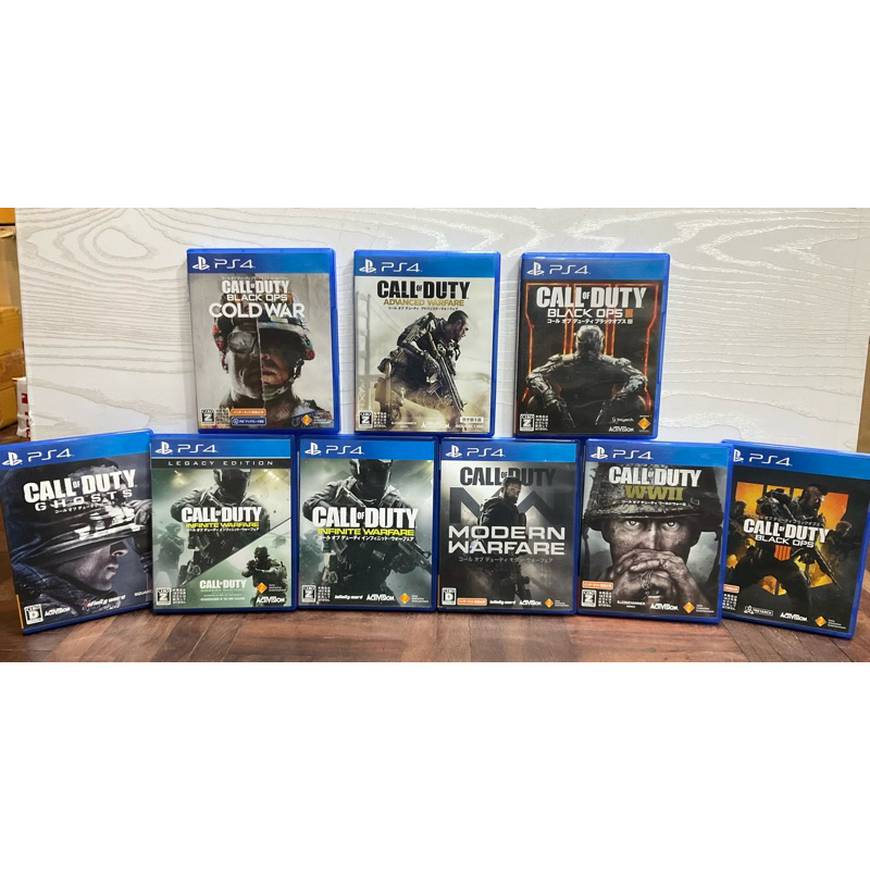 แผ่นแท้ [PS4] รวมทุกภาค Call of Duty (Japan) COD Modern Warfare