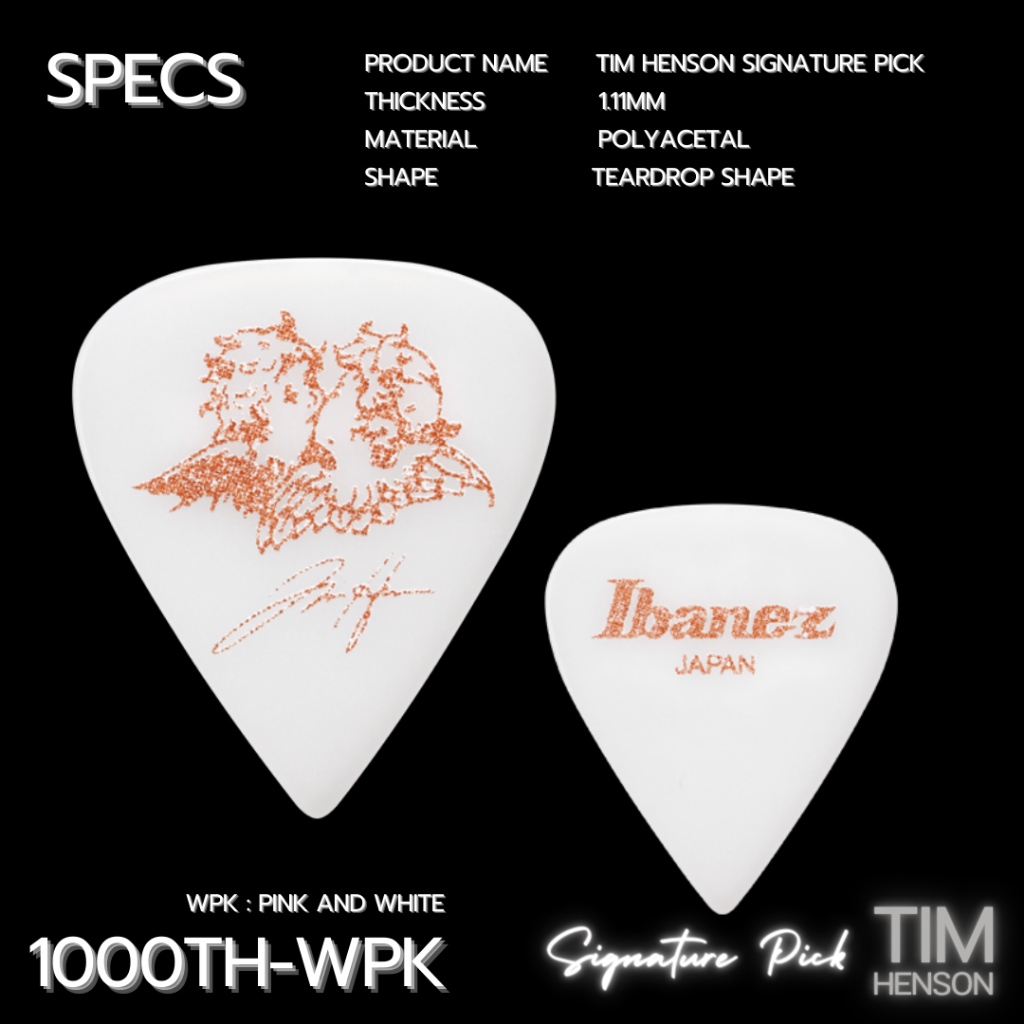 NEW Pick Ibanez Signature TiM henson (polyphia) | Shopee Thailand