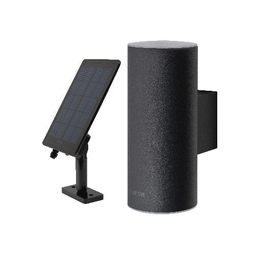 【สินค้าเกรด B】(1แถม1) LAMPTAN โคมไฟติดผนังพลังงานแสงอาทิตย์ Solar Smart ...
