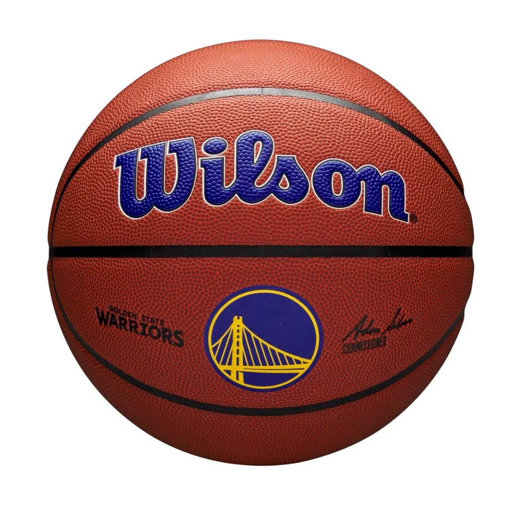 WILSON NBA Team Composite Golden State Warriors ลูกบาสเกตบอล Size 7 ...