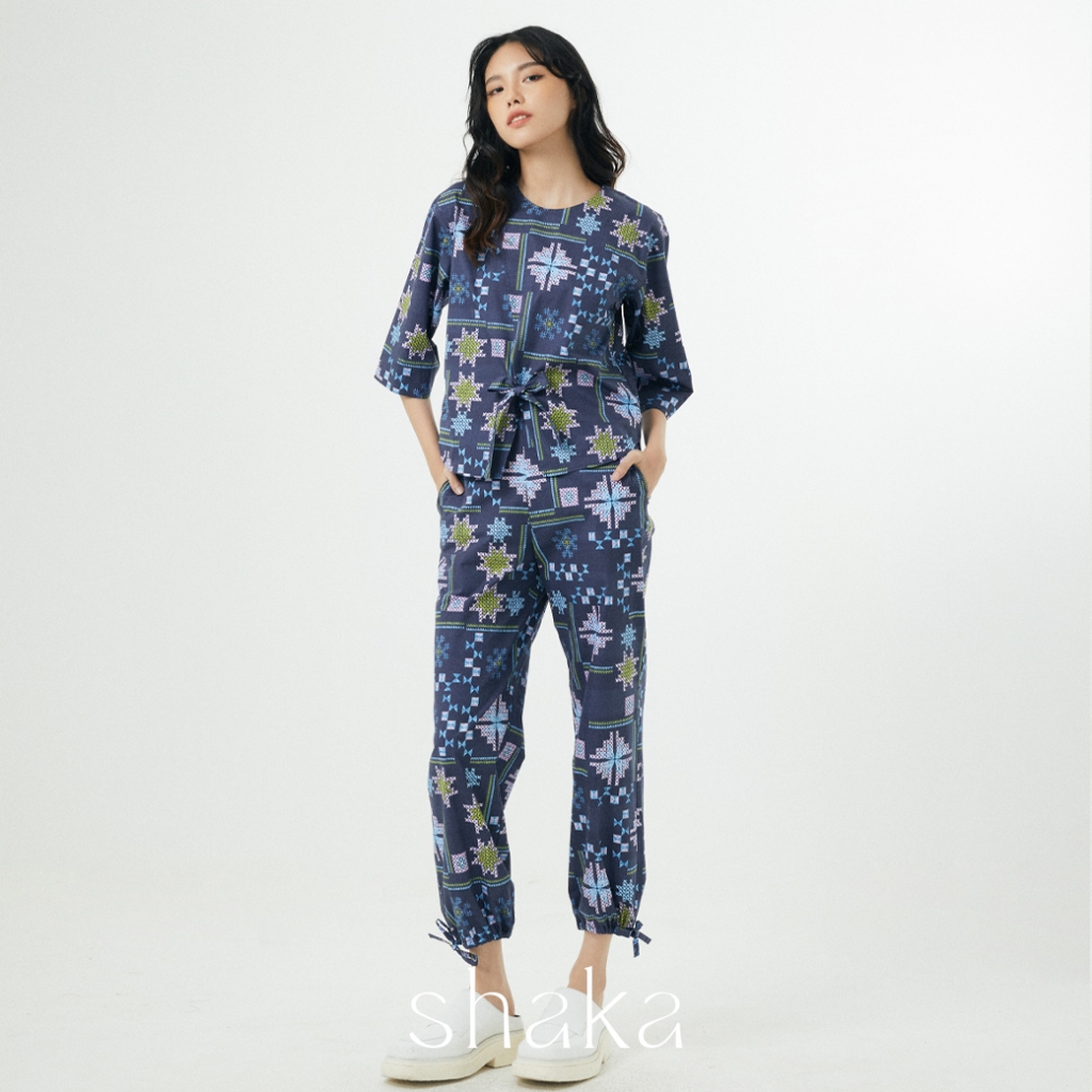 Shaka AW22 Hmoong Pant กางเกงลายผ้าม้ง PN-L221109