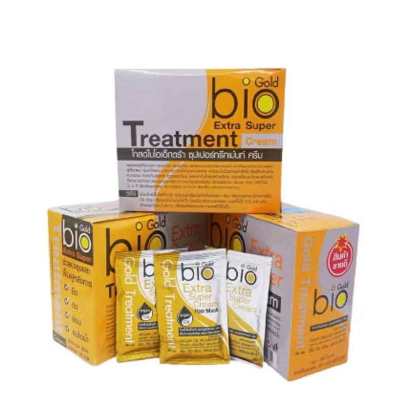 [ซื้อในไลฟ์ลด50%ของแท้] ไบโอสีทอง [กล่องx24ซอง]Gold Bio Extra Super ...