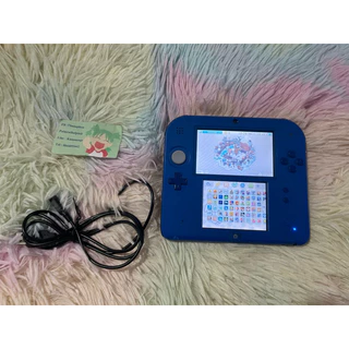 New 2DS LL ブラック/ブルー （New 2DS LL ブラック/ブルー 付属