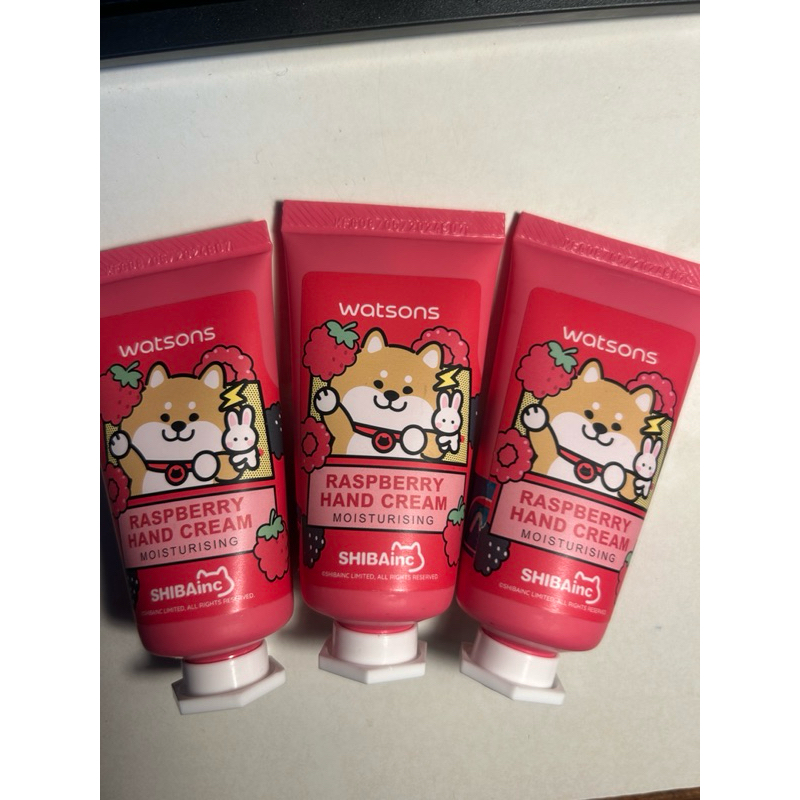 (2แถม1) Watsons Watsons Raspberry Hand Cream 30ml.(Shibainc) | Shopee ...