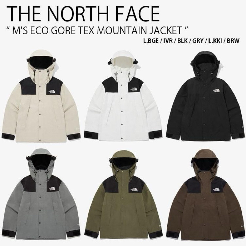 【韓国限定 / 新品】ECO GORE-TEX MOUNTAIN JACKET The North Face Korea Eco Gore Tex Mountain Jacket รุ่นNJ2GQ50