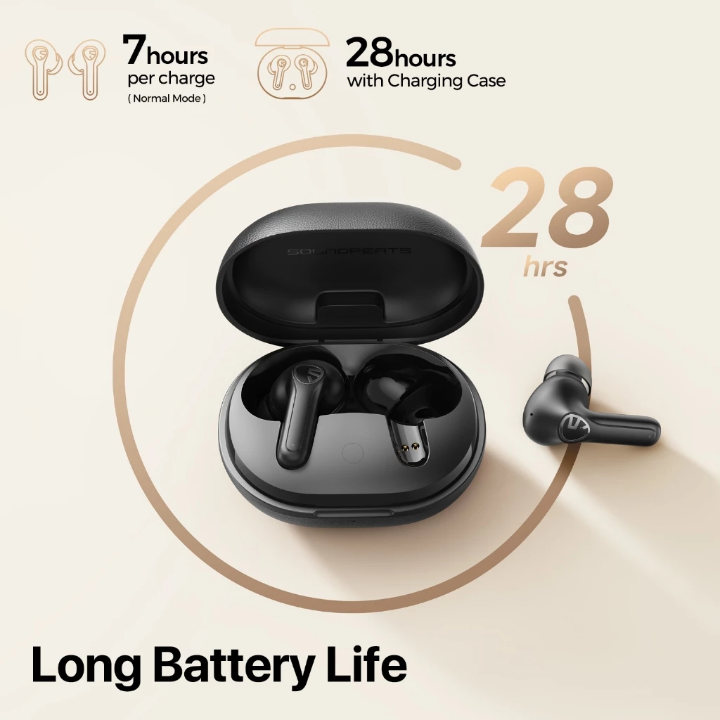 SOUNDPEATS T3 Pro หูฟังไร้สาย Bluetooth 5.4 หูฟังบลูทูธ ANC มี Game Mode