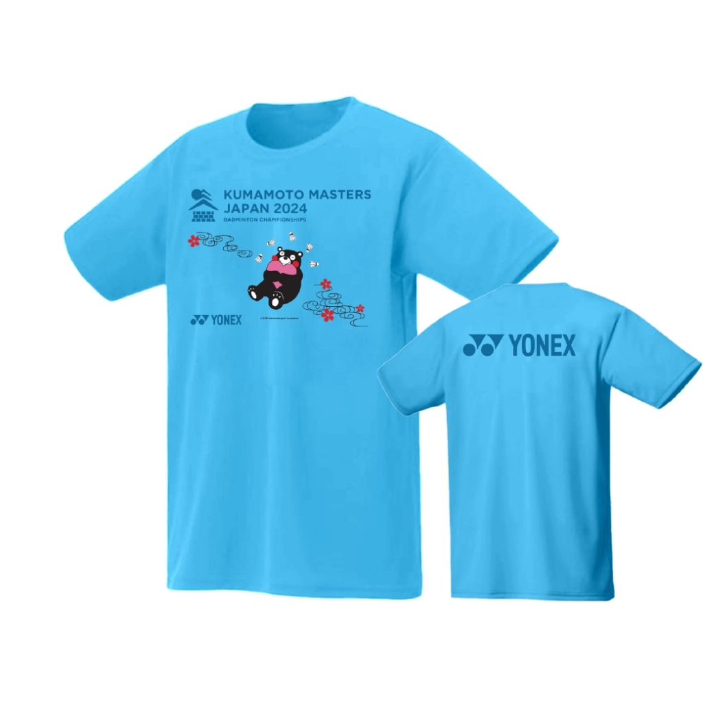 YONEX KUMAMOTO MASTER JAPAN 2024 シャツ Saishunkan Pharmaceutical Badminton Kumamoto Masters Japan