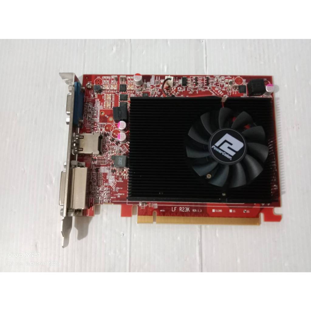 การ์ดจอ PowerColor R7 240-DDR3-128bit /2G (AXR7 240 2GBK3-HV2E- /OC ...