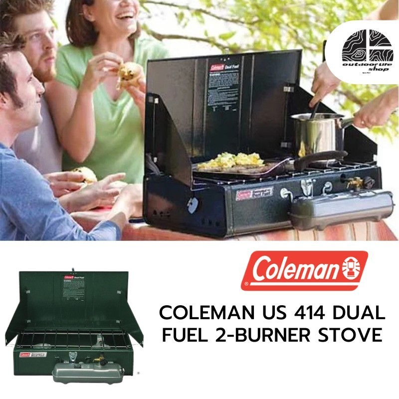 Coleman Dual Fuel Stove 414 Camping Stoves Coleman Stove 414 New