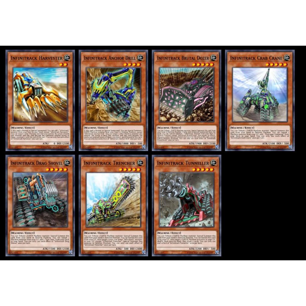 Yu-Gi-Oh card lot [Infinitrack] Deck Parts | Shopee Thailand