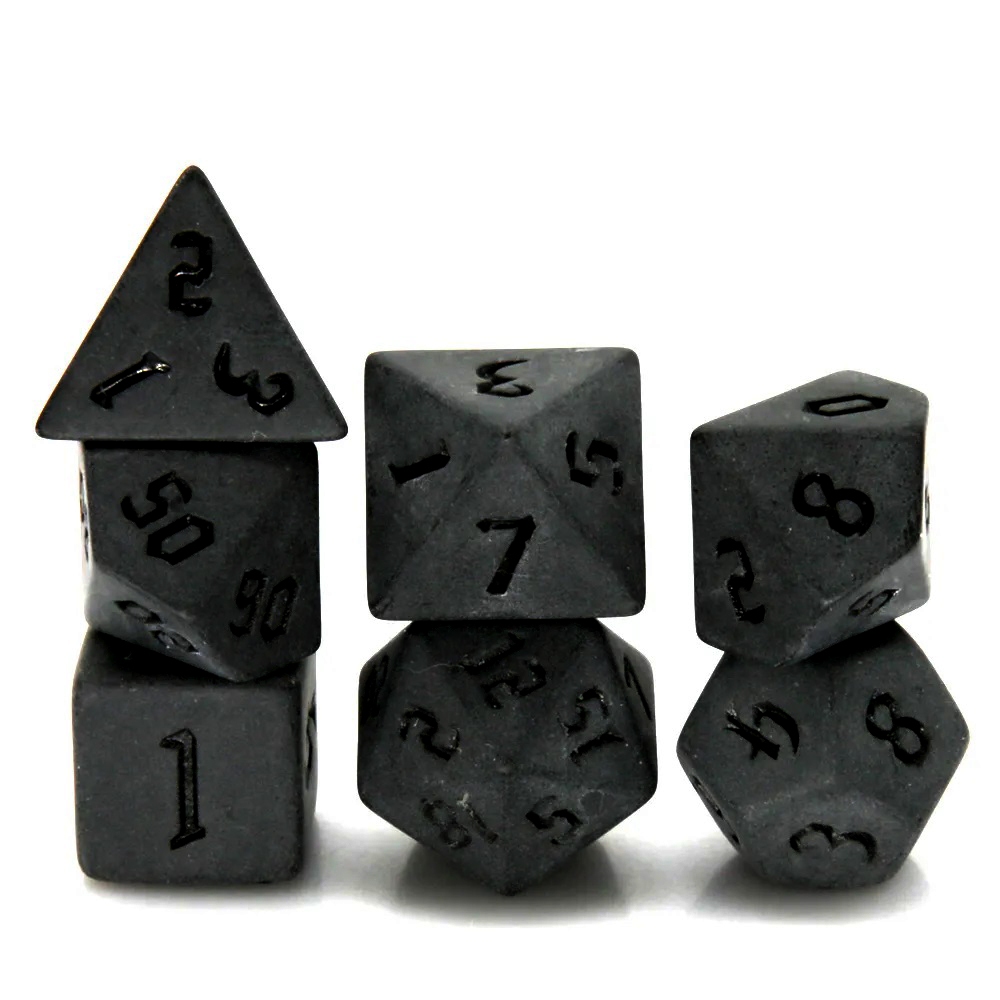 The Shadow Dice Set of 7 | ลูกเต๋า Dice For DnD D&D MTG RPG TRPG เกม ...