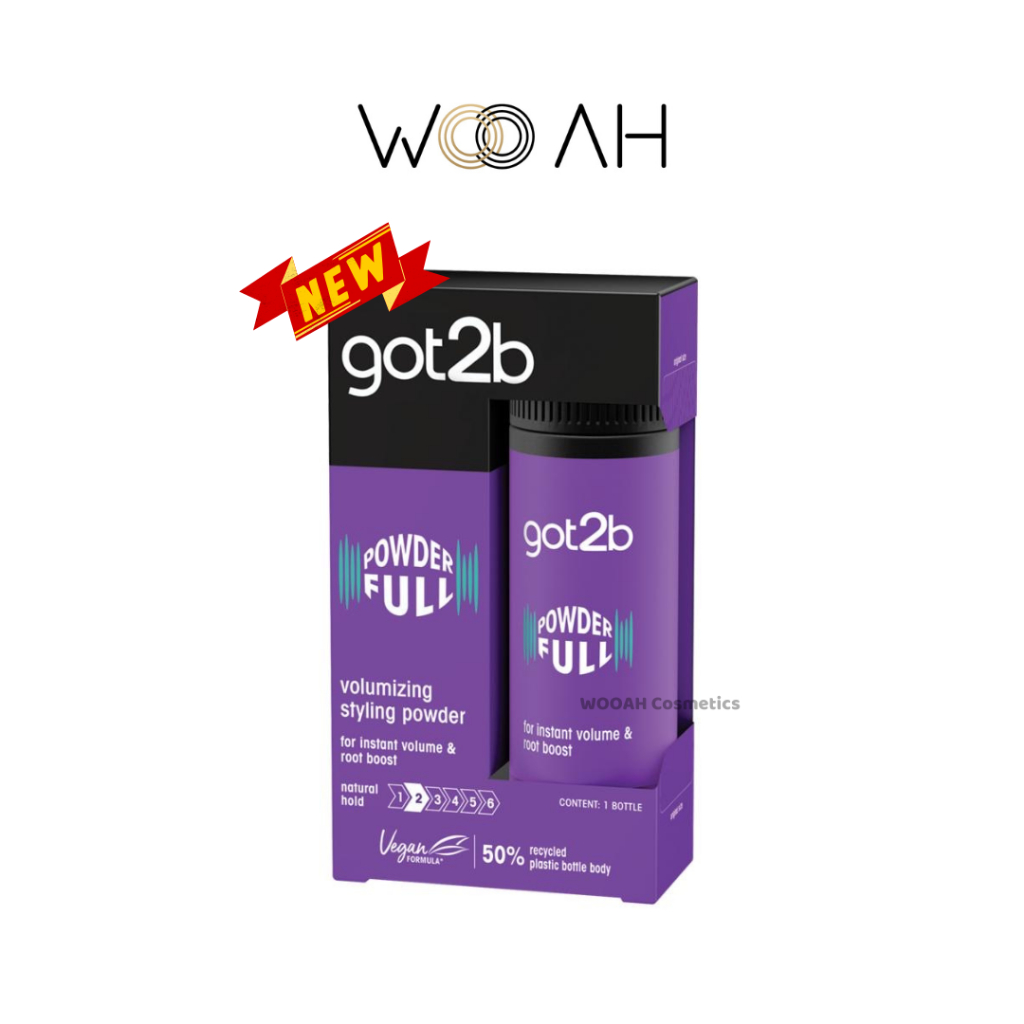 Schwarzkopf GOT2B POWDERFUL VOLUMIZING STYLING POWDER 10g. ก๊อตทูบี พาว ...