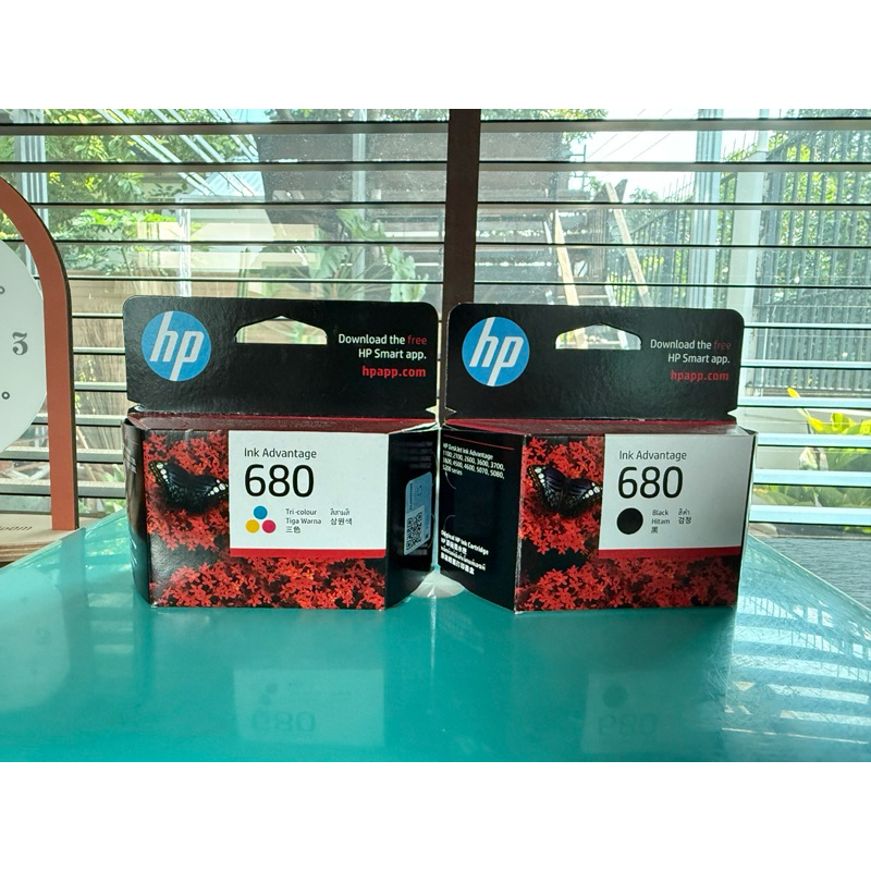 HP 680 Black/Tri-col Original Ink Advantage Cartridge ตลับหมึกอิงค์ ...