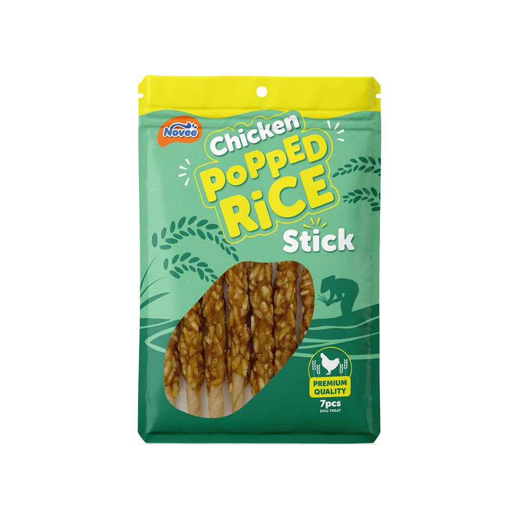 9951 - CHICKEN POPPED RICE STICK 7 PCS / ชิคเก้น แอนด์ พอพไรซ์ สติ๊ก ...